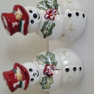 Snowmen Salt and Pepper